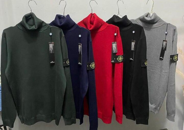 MAGLIONE 2X1 COLLO ALTO STONE ISLAND