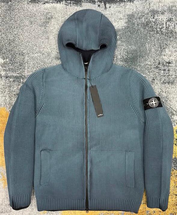GIACCA ZIP STONE ISLAND