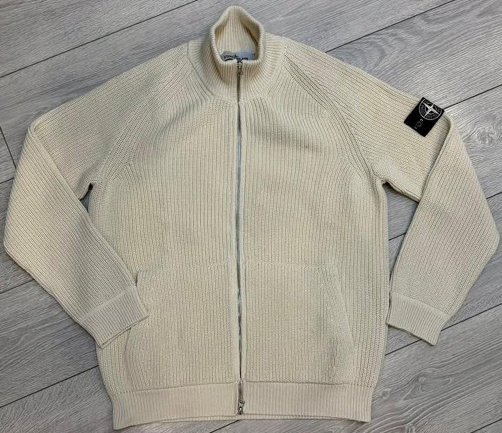 FELPA ZIP STONE ISLAND