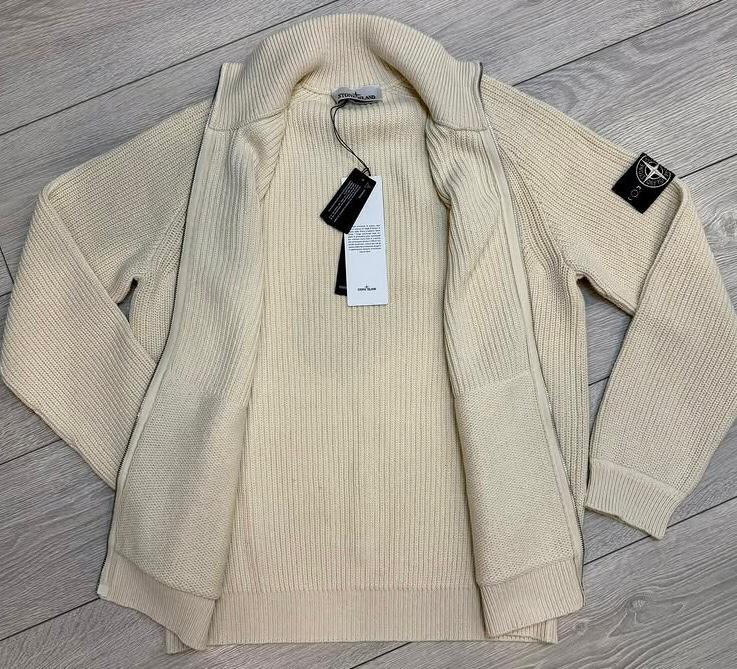 FELPA ZIP STONE ISLAND